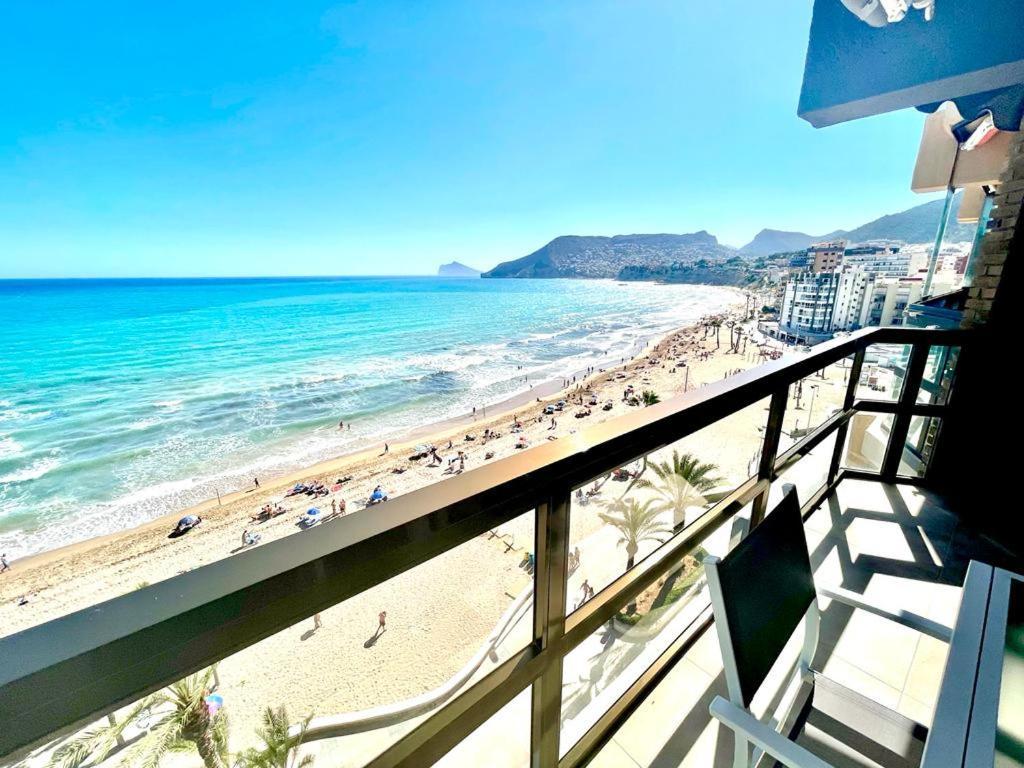 Calpemar 8 Sea View First Line Arenal Beach Buitenkant foto